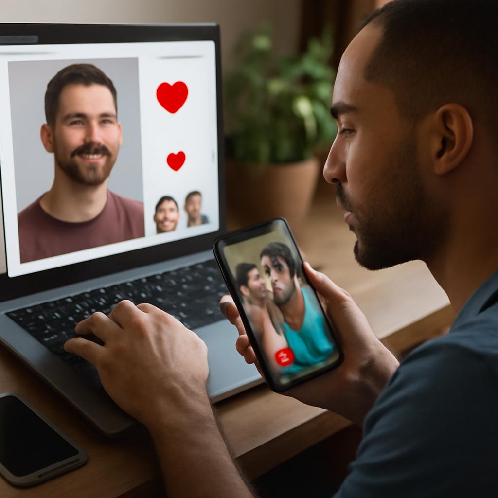 plataformas para namoro com versões para desktops e dispositivos móveis