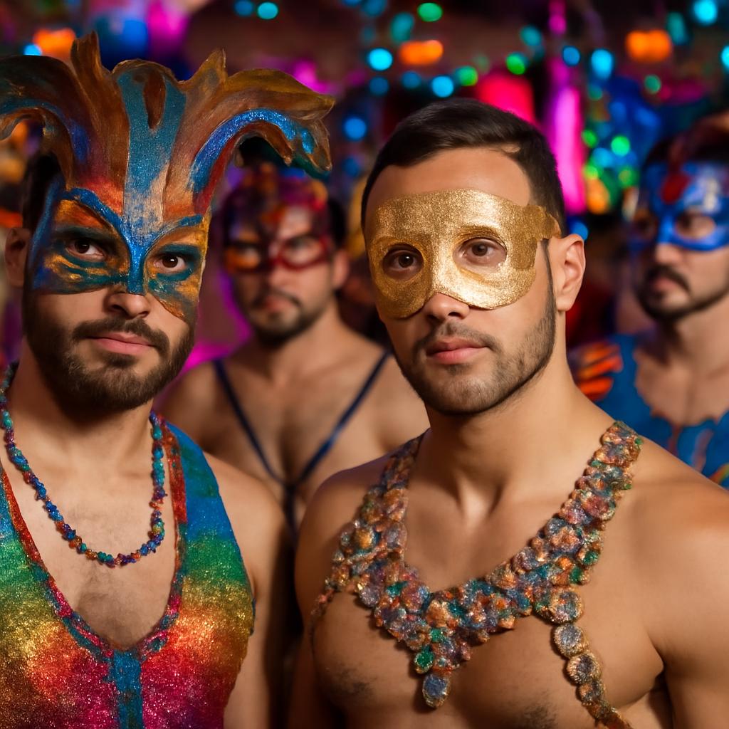 festa de máscaras