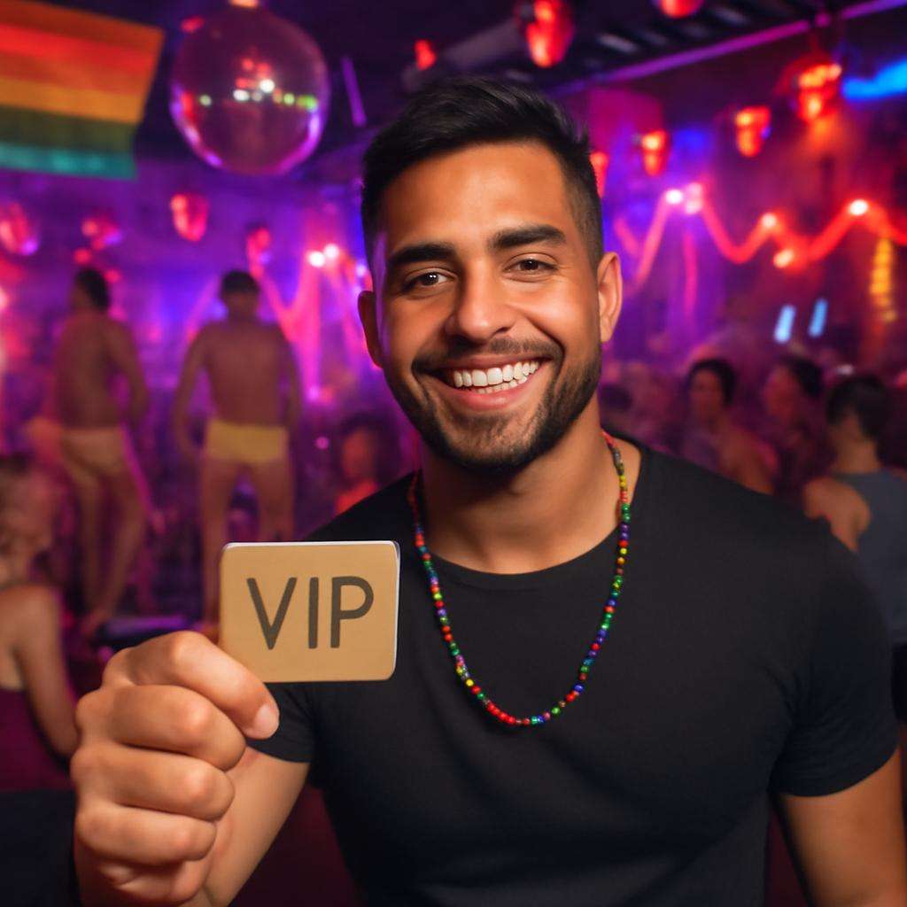 festa com entrada VIP