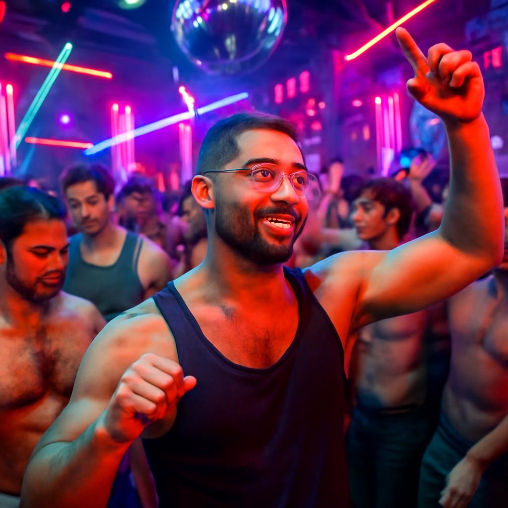 clube de dança eletrônica