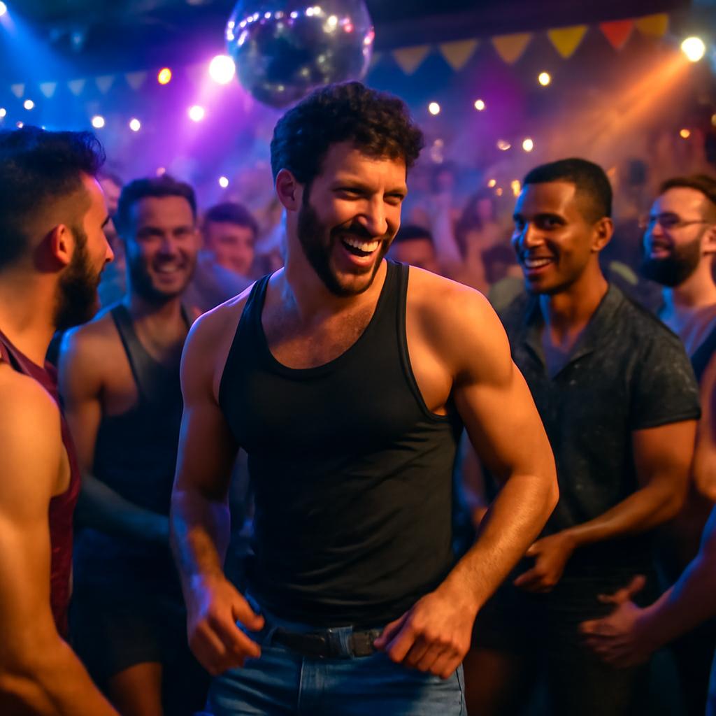 evento de dança noturna