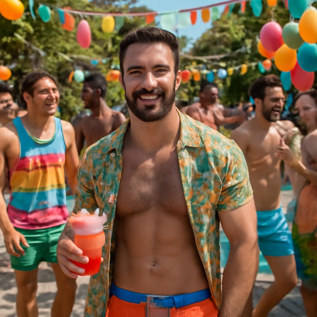 festa temática de verão