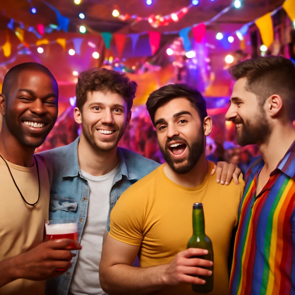 festa para jovens adultos