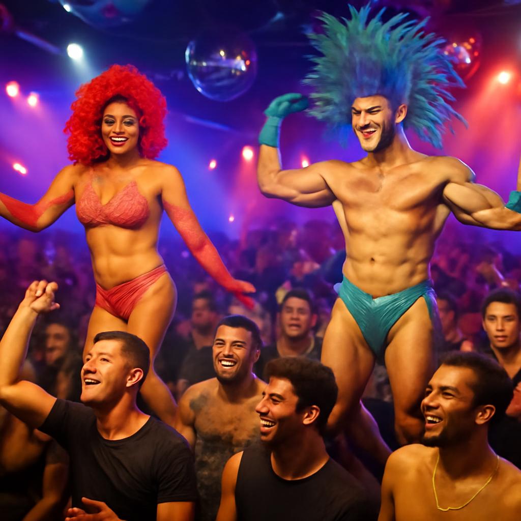 balada com shows especiais