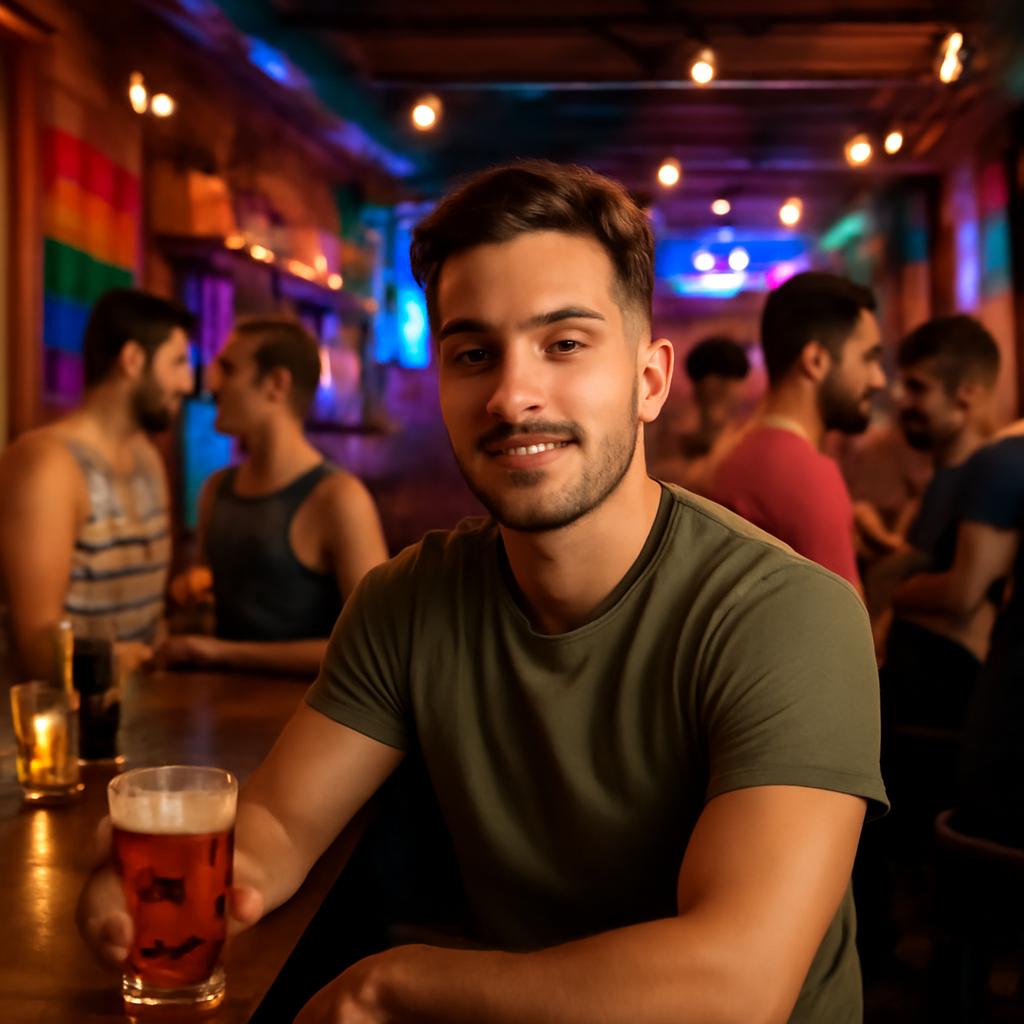 bar com ambiente jovem
