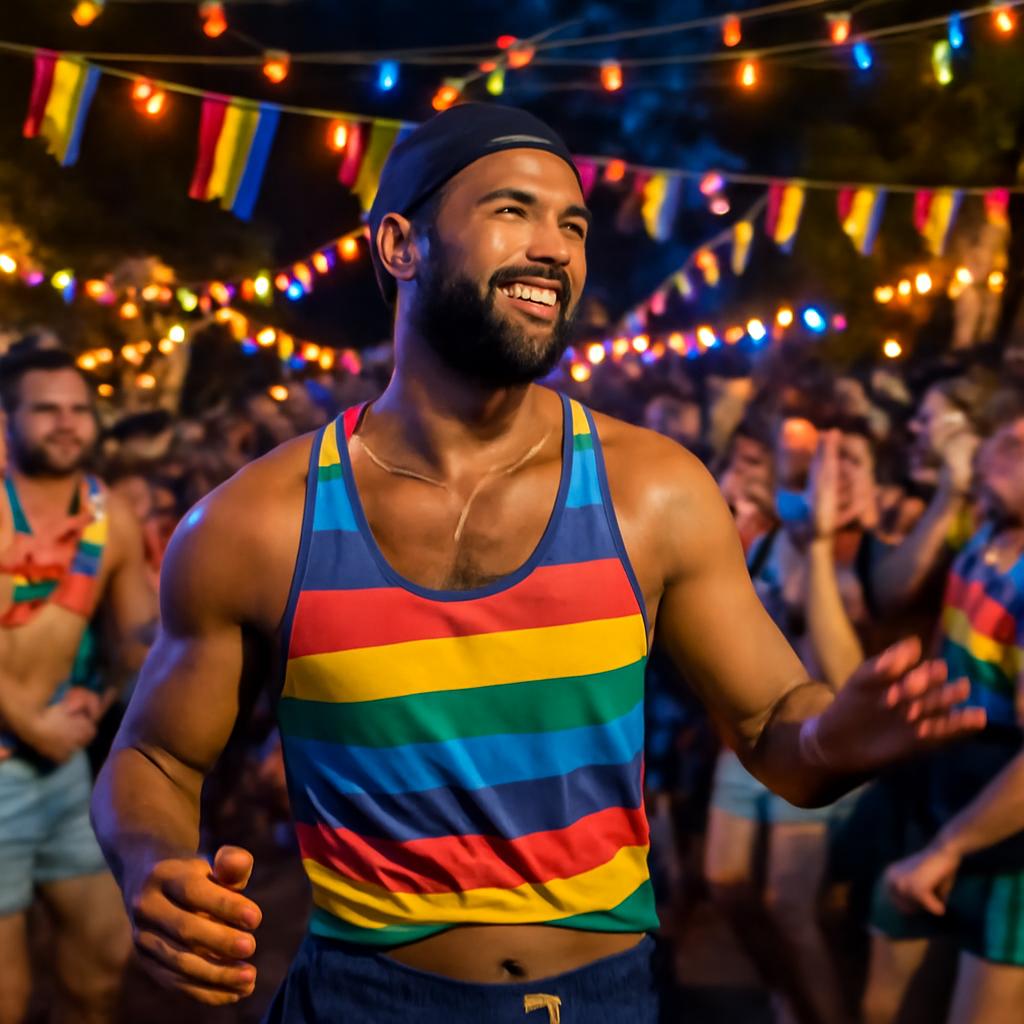 balada com festas ao ar livre
