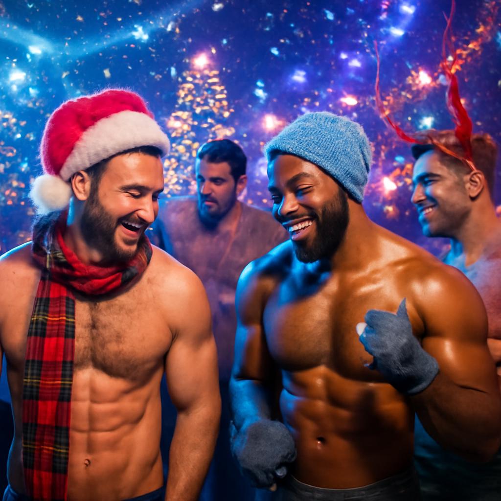 balada com festas de inverno