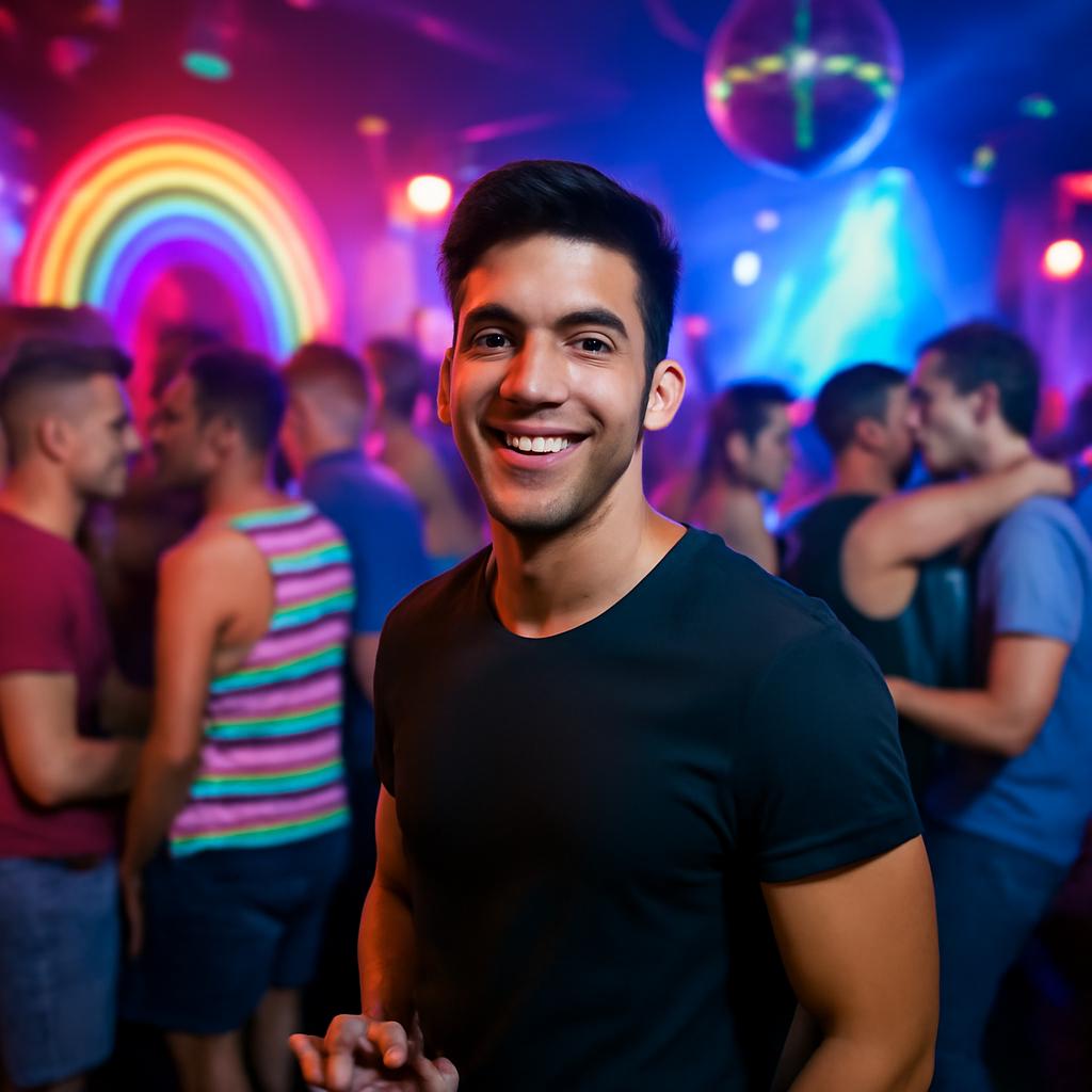balada com ambiente jovem