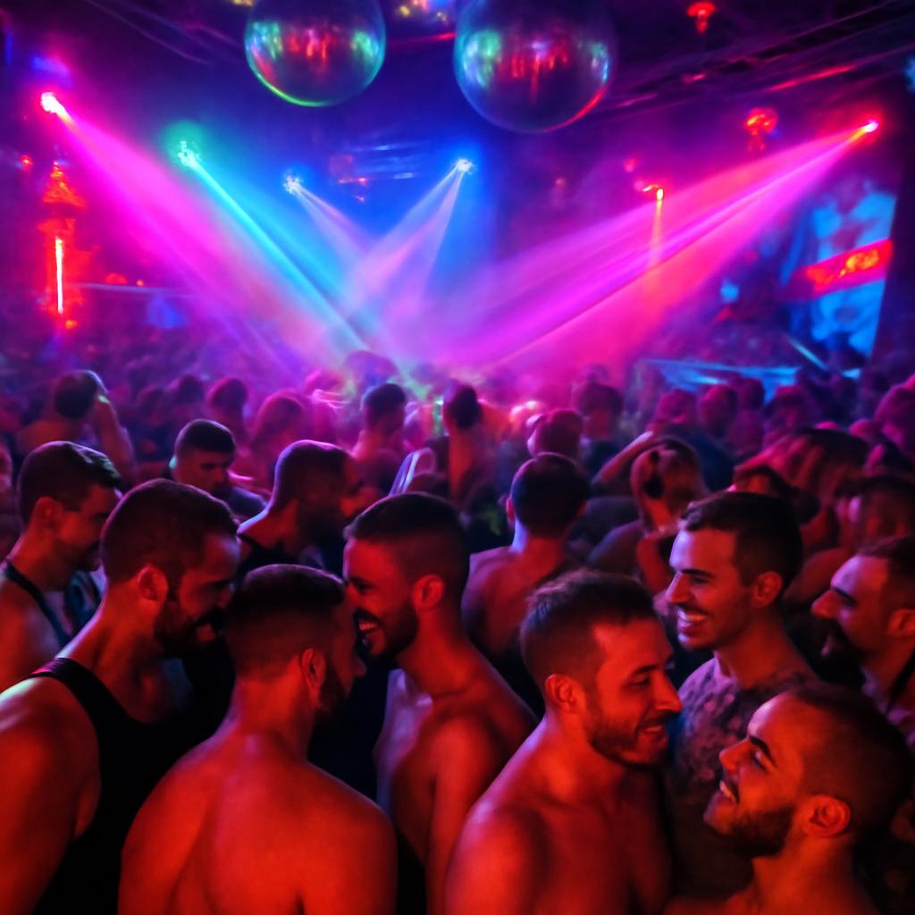 eventos de música eletrônica em clubes