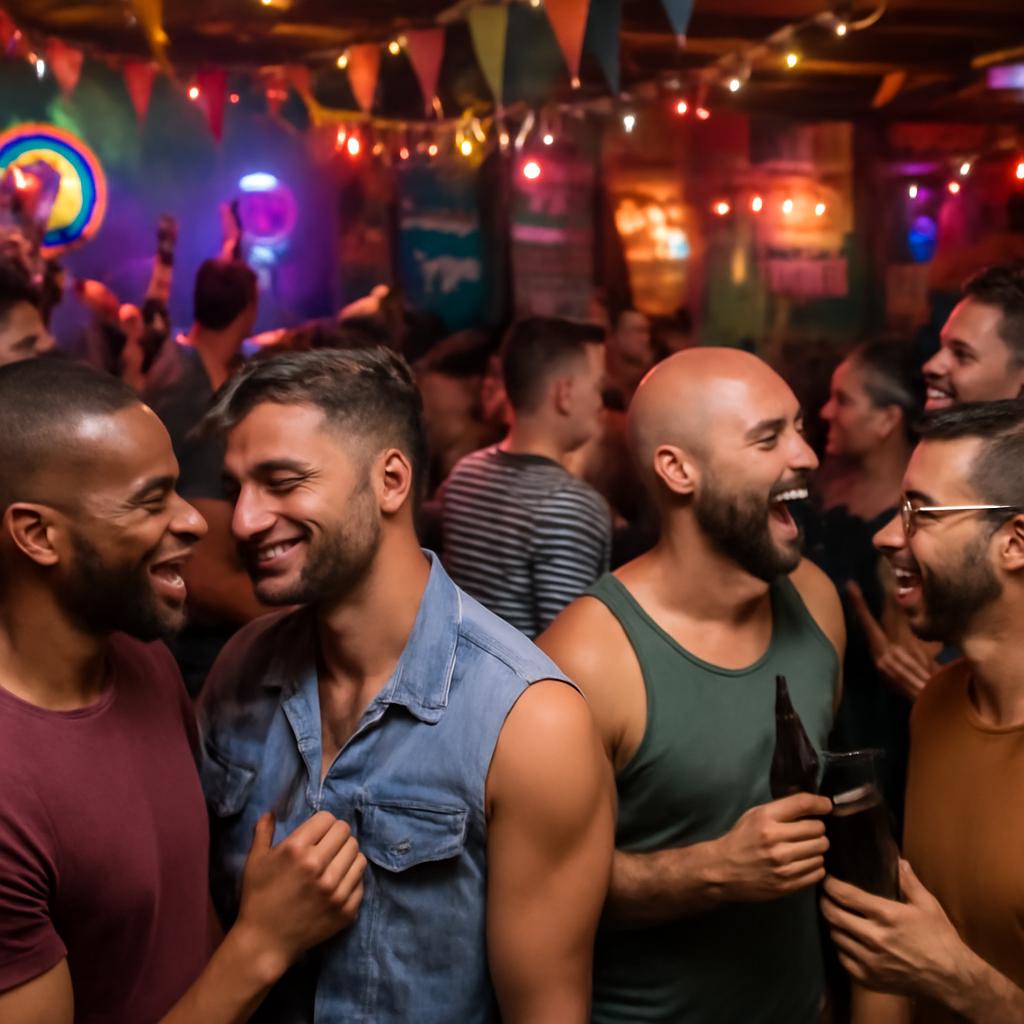 festas para música ao vivo e socialização