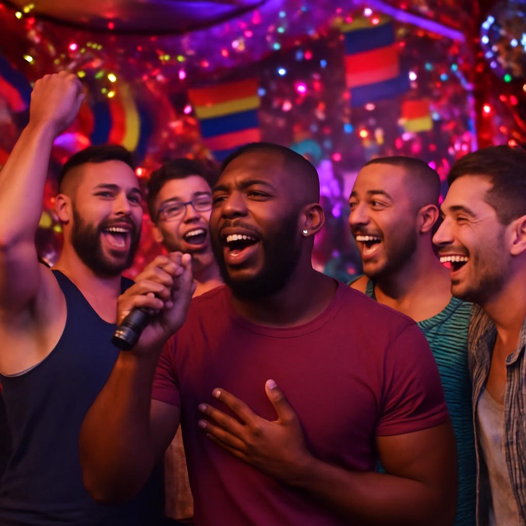 festas com karaokê