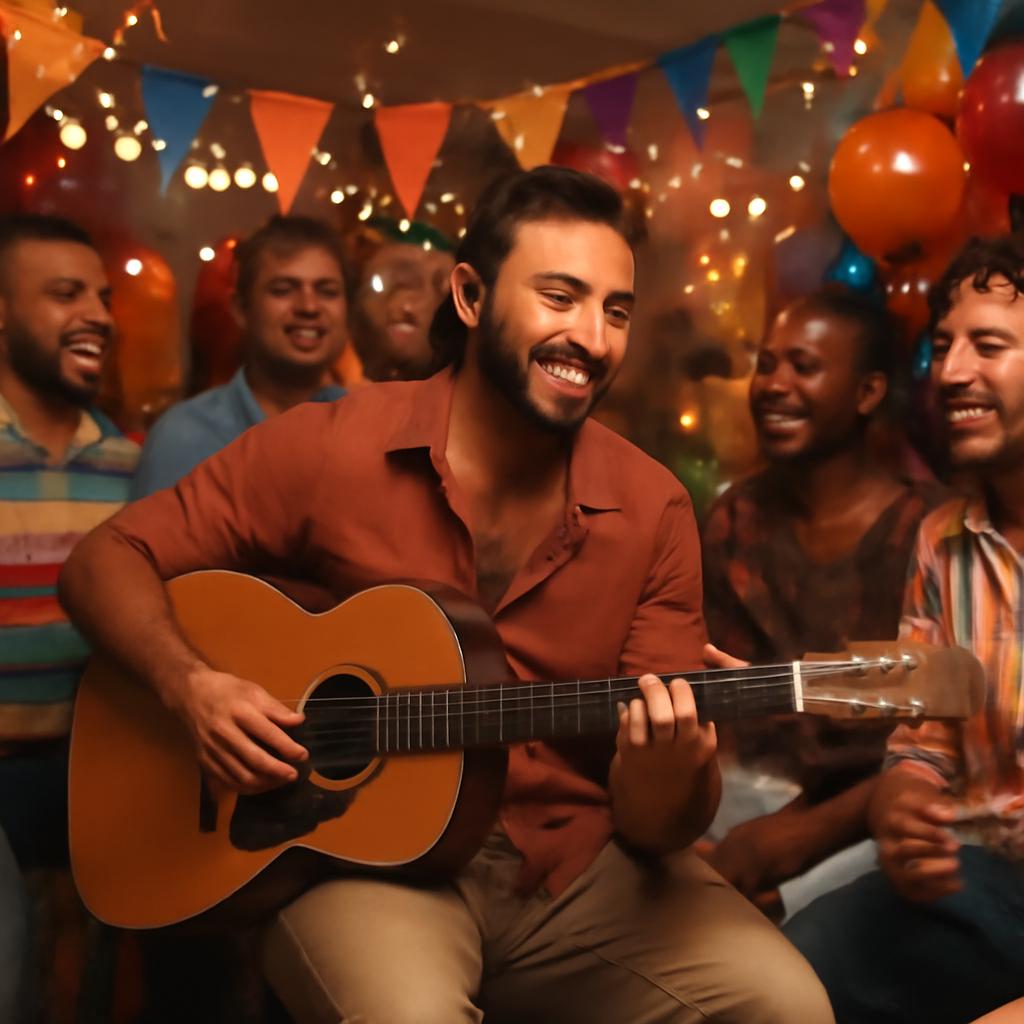 festas com música acústica