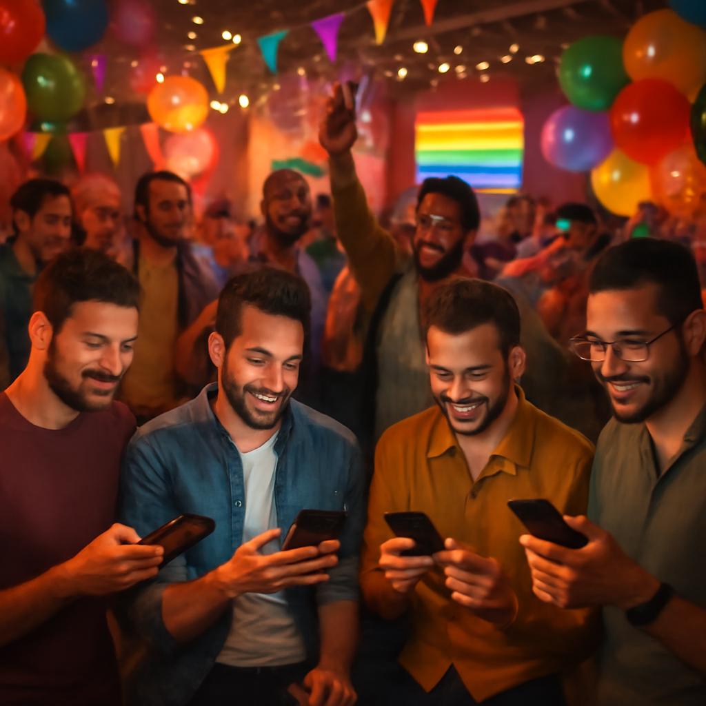 festas para socialização digital