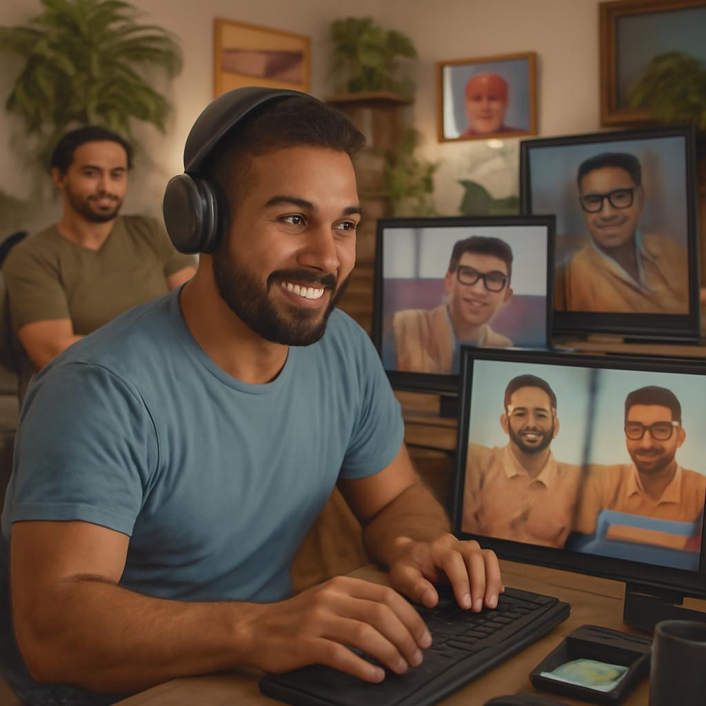 comunidade virtual interativa