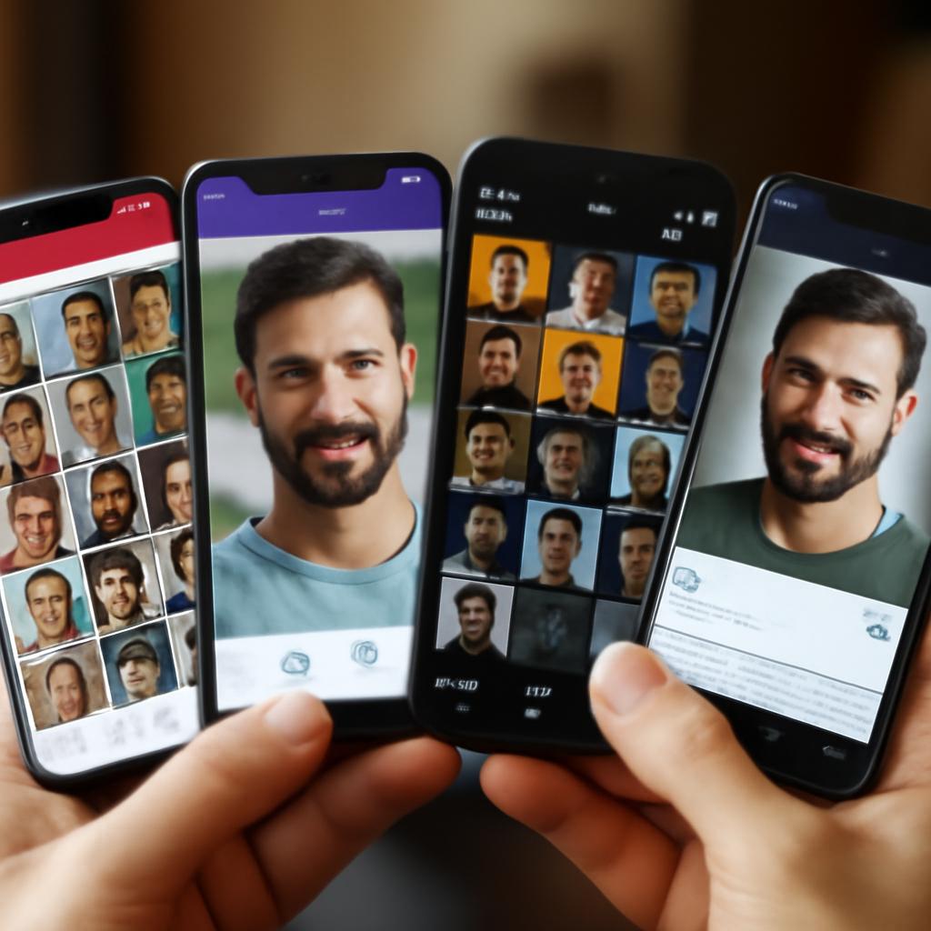 celulares com apps de namoro