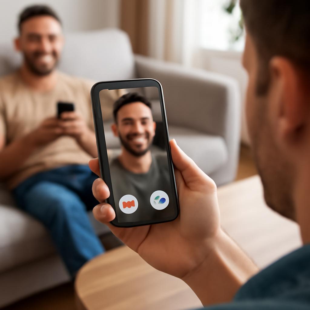 dispositivos móveis para encontros