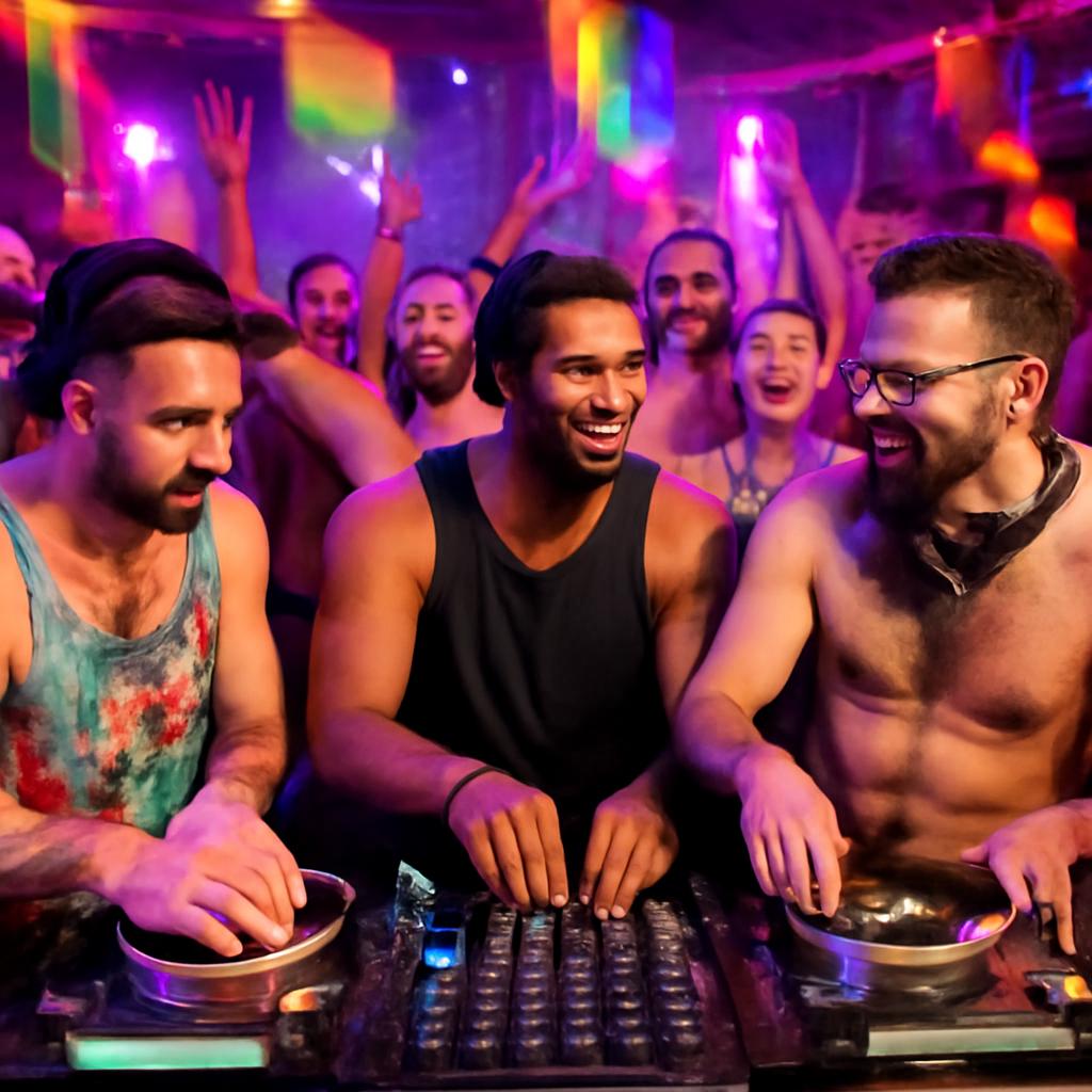 festa com DJs convidados