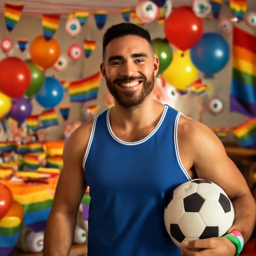 festa com temática esportiva