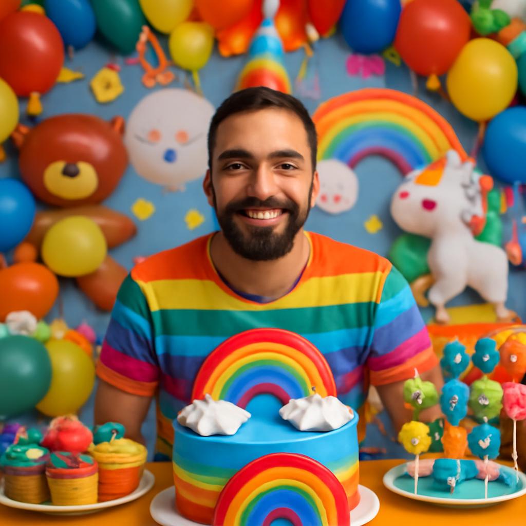 festa com temas infantis