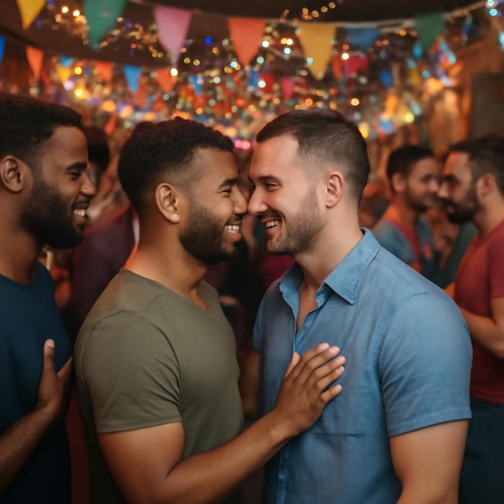 festa para socialização e namoro