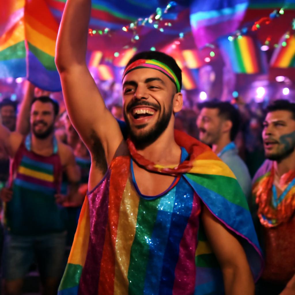 balada com festa temática LGBT