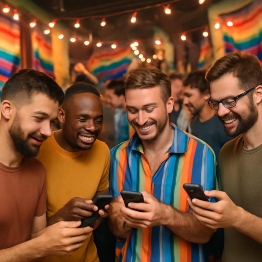 festa para socialização digital