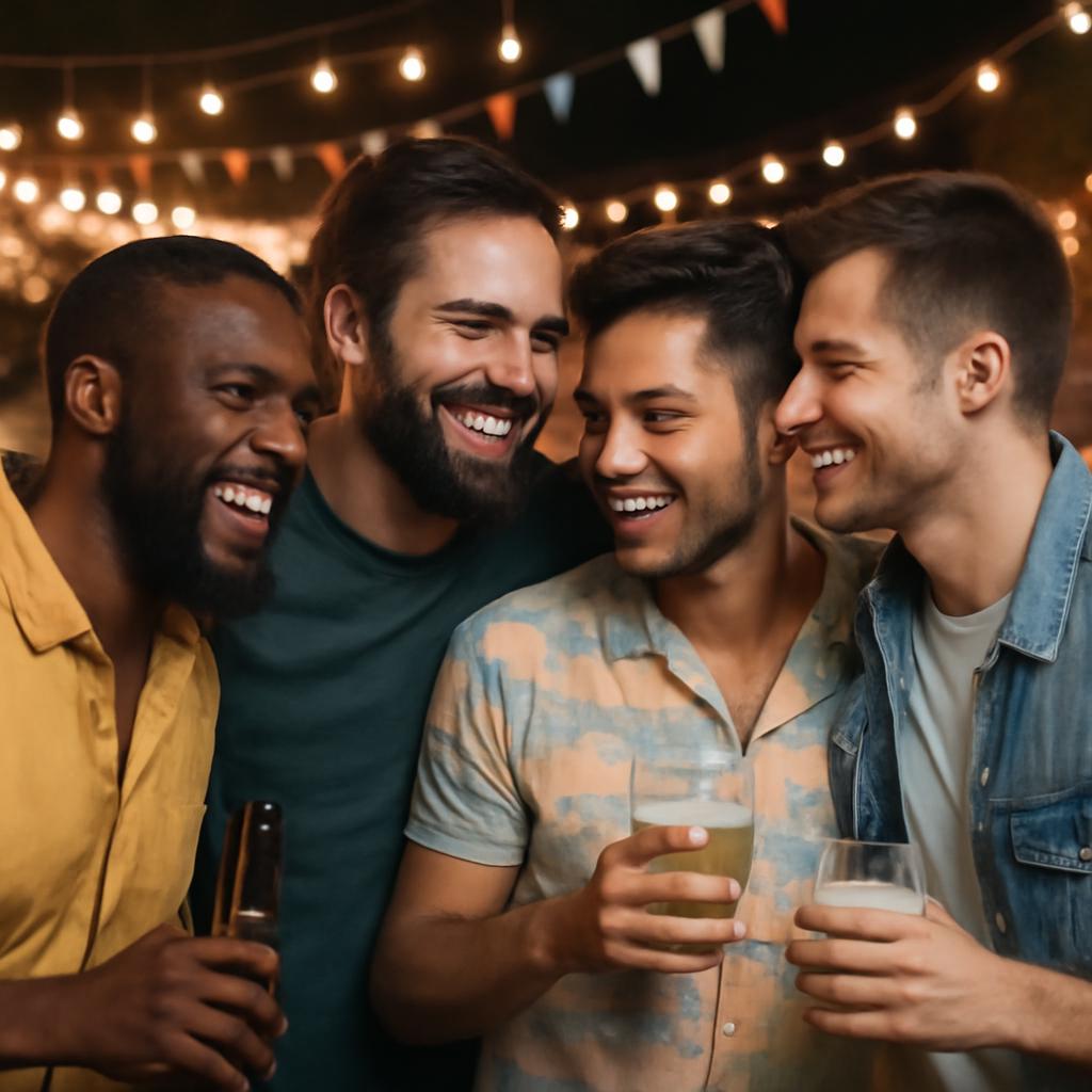 festa para socialização e amizades duradouras