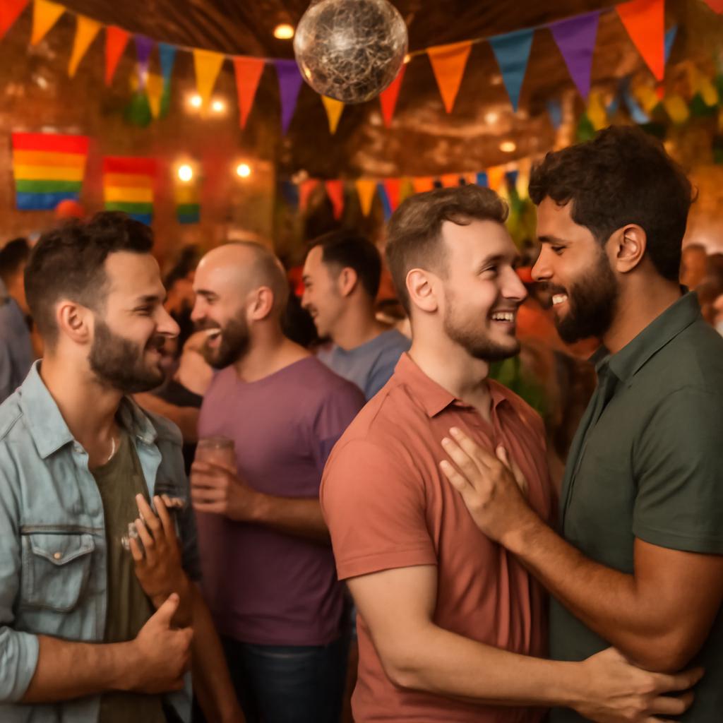 evento para socialização e paquera segura