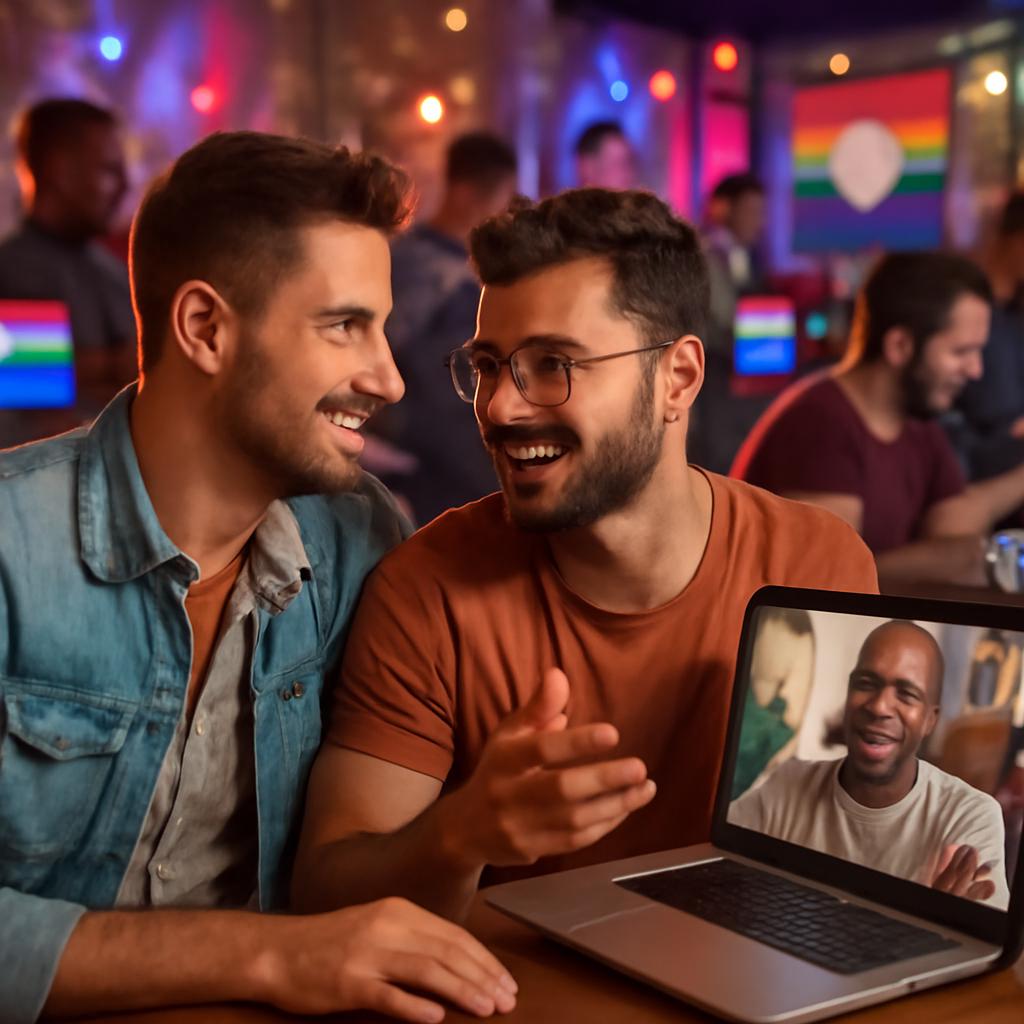 evento para socialização e paquera online