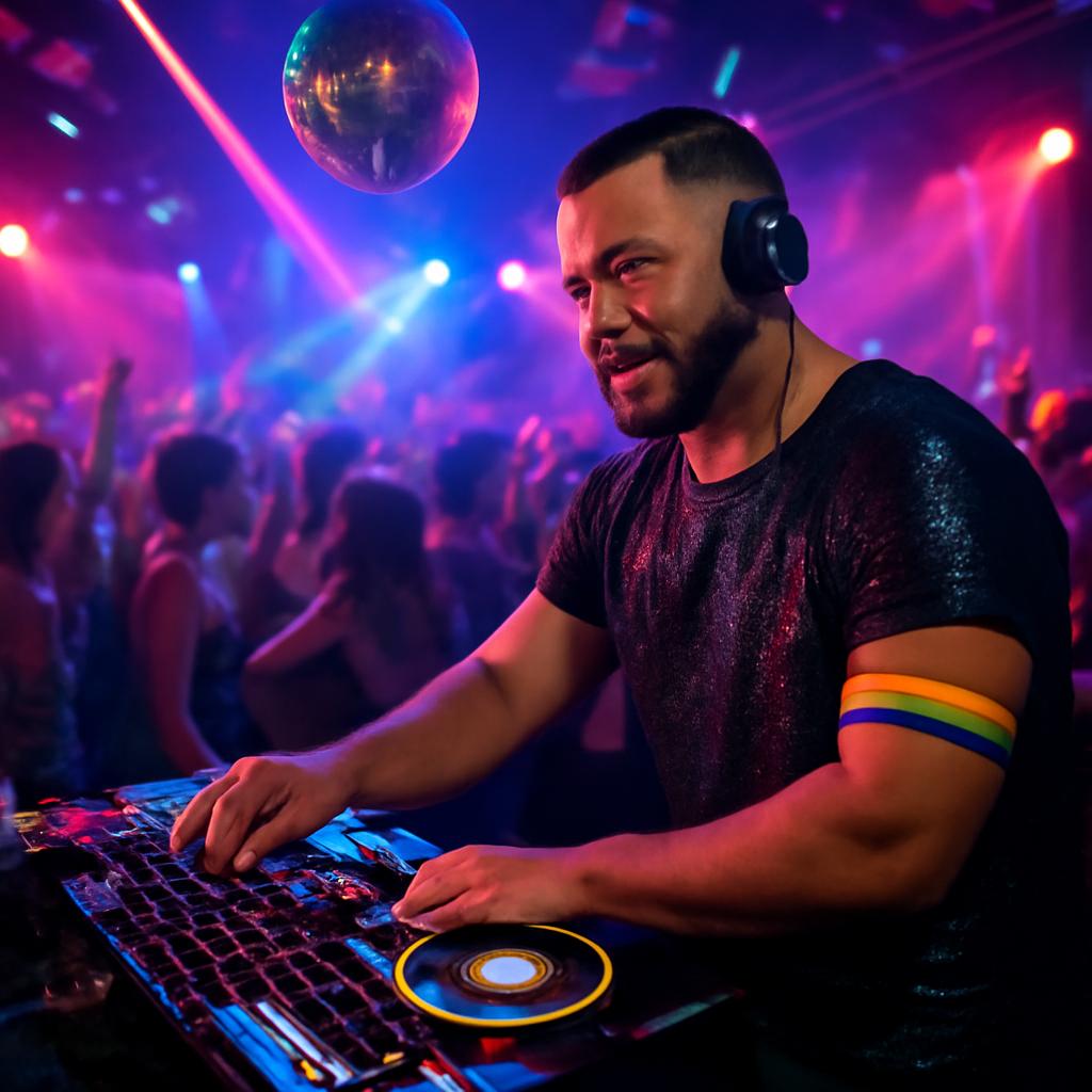balada com DJ residente