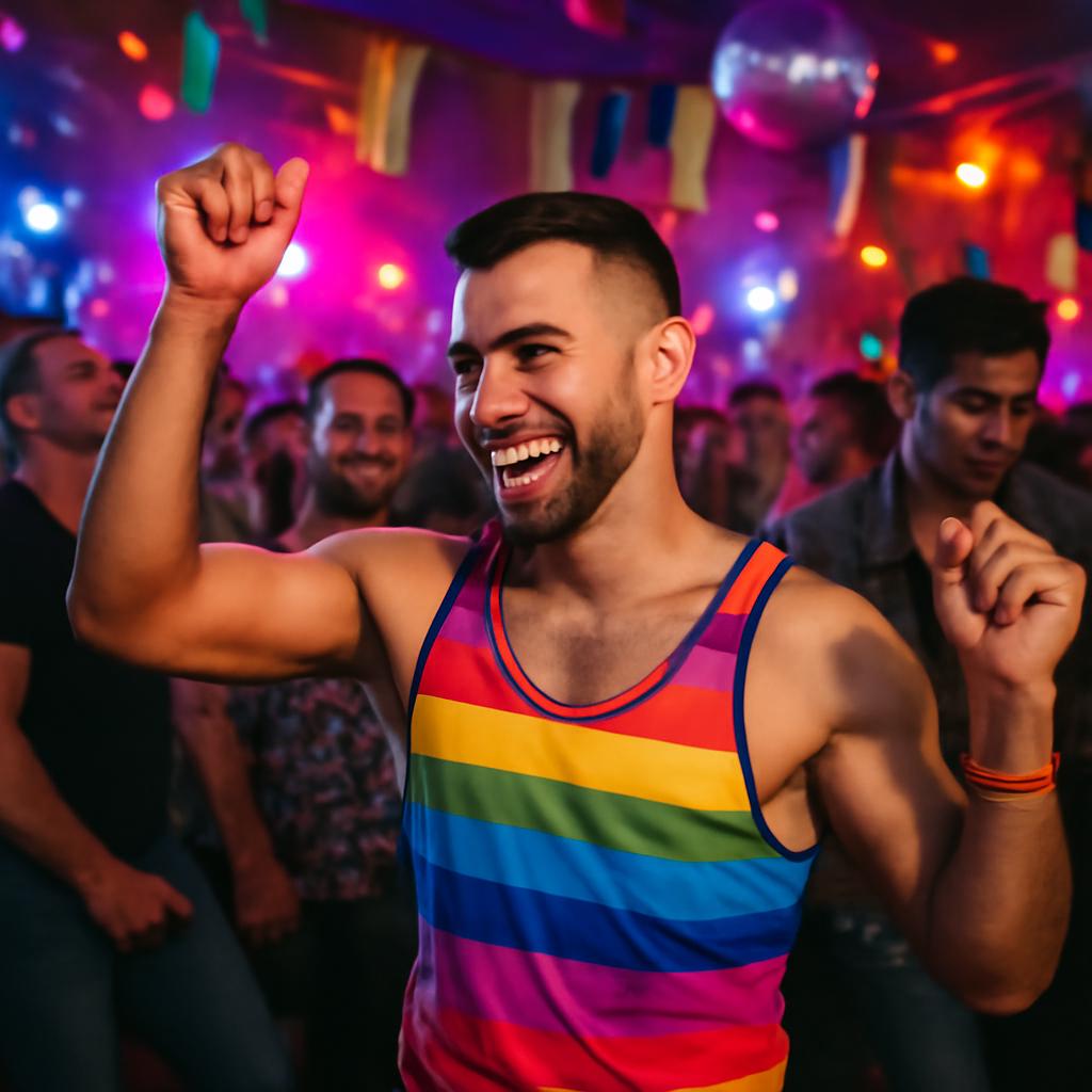 festa de sexta-feira com música