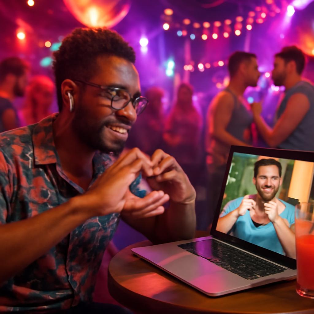 balada para socialização virtual segura