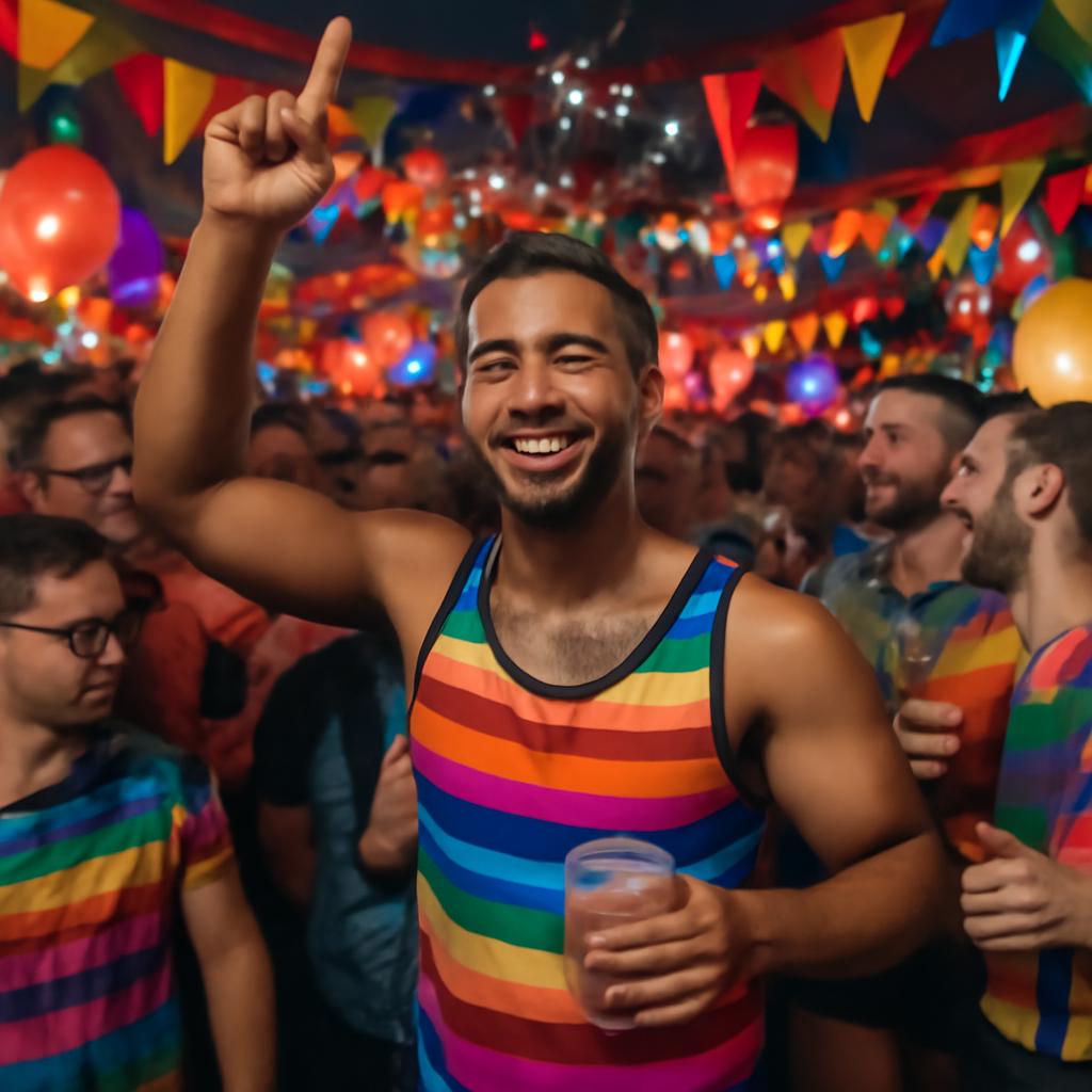 balada com festas temáticas LGBT
