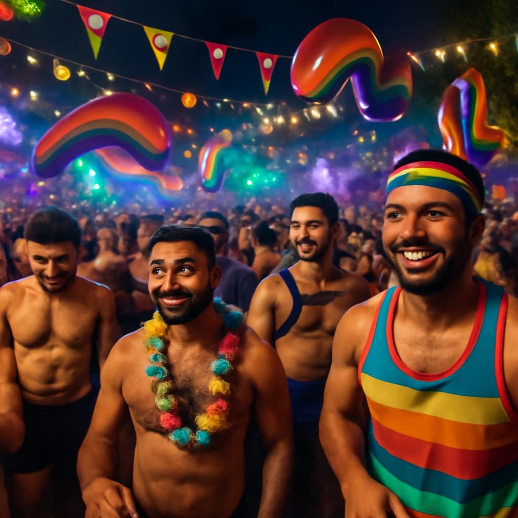 balada com festas ao ar livre temáticas