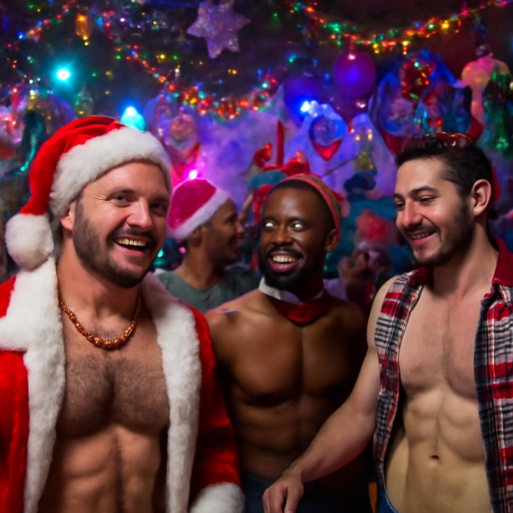 balada com festas de inverno temática