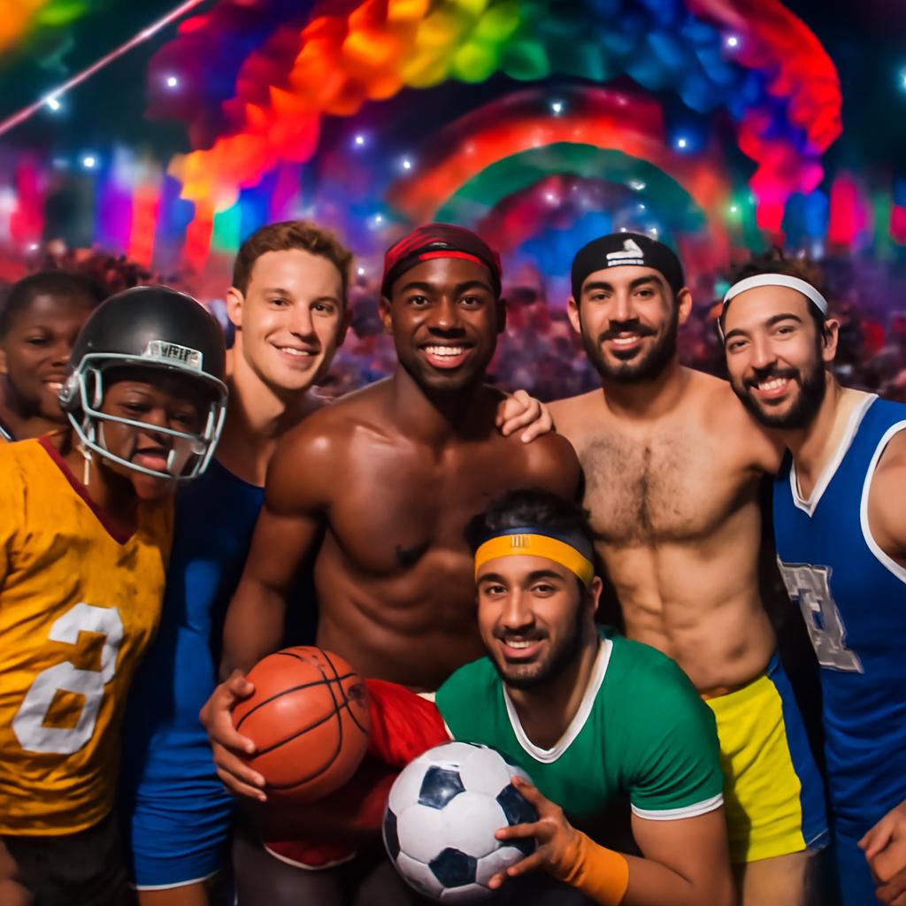 balada com tema esportivo e festas temáticas