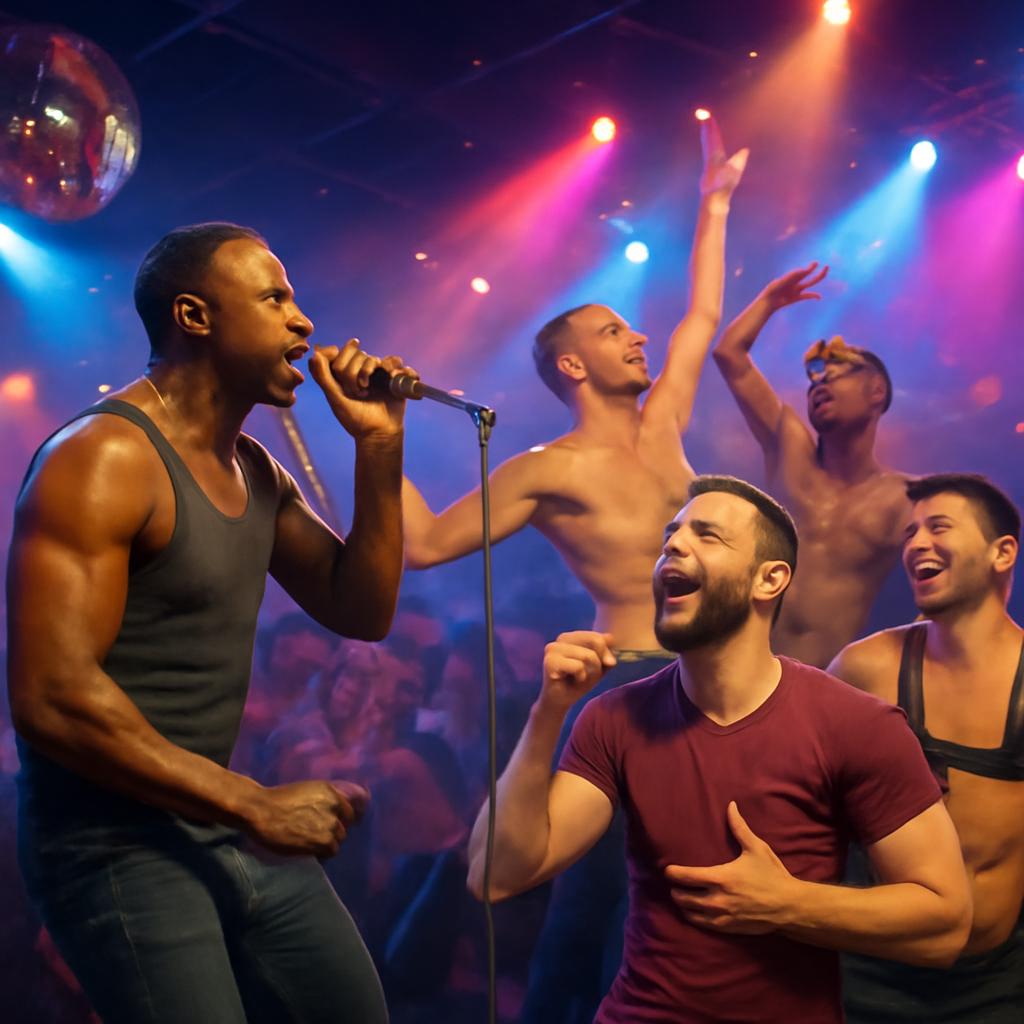 balada com performances musicais e dança