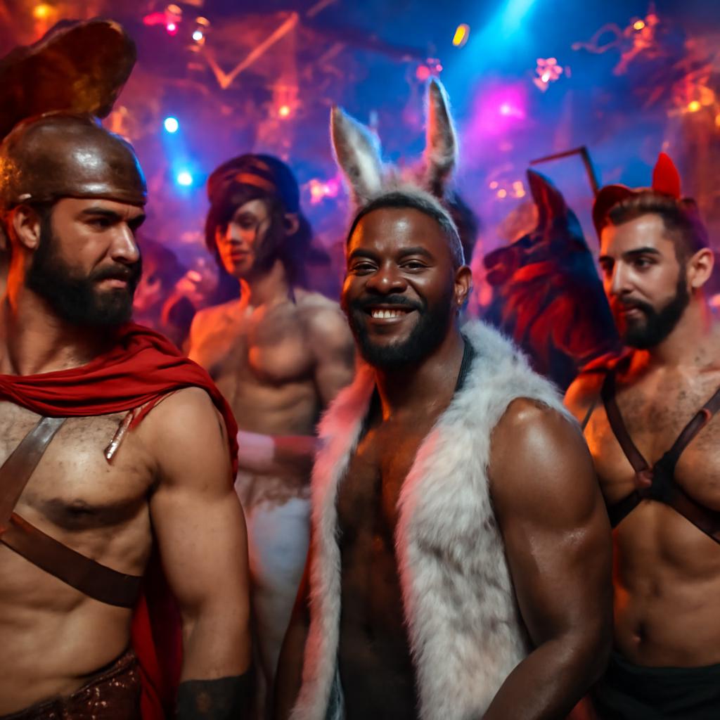 balada com festas temáticas de fantasia