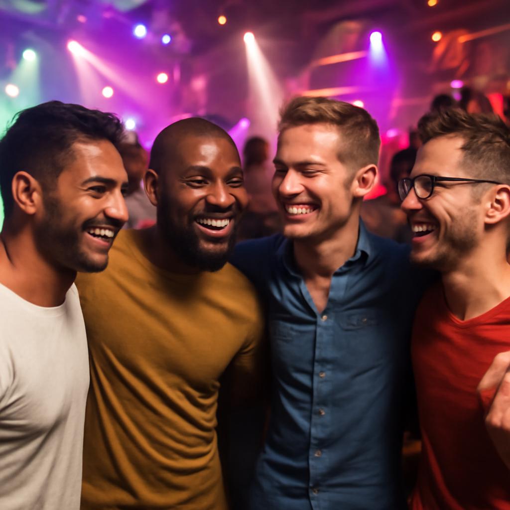 balada com festas para socialização e amizades