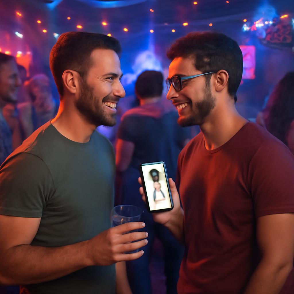 balada com festas para socialização e namoro online