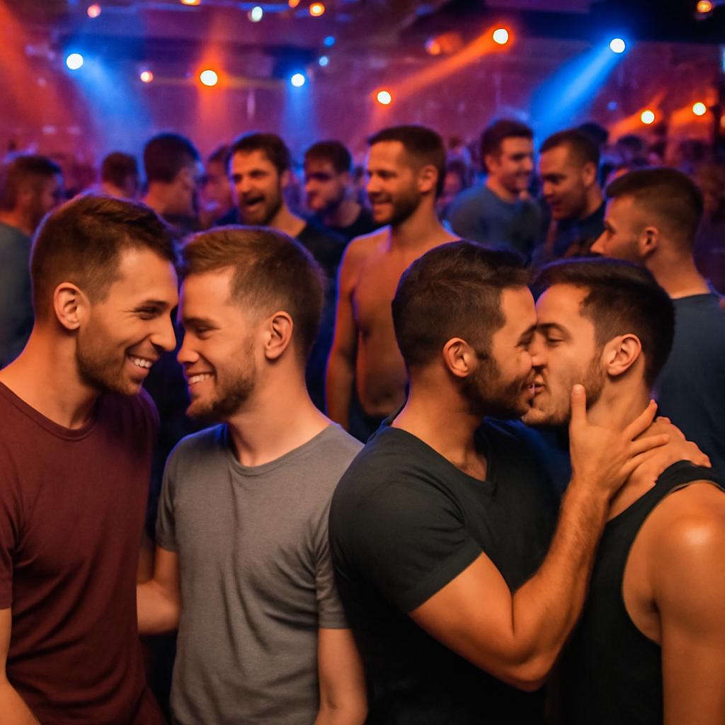 balada com festas para socialização, paquera e relacionamento