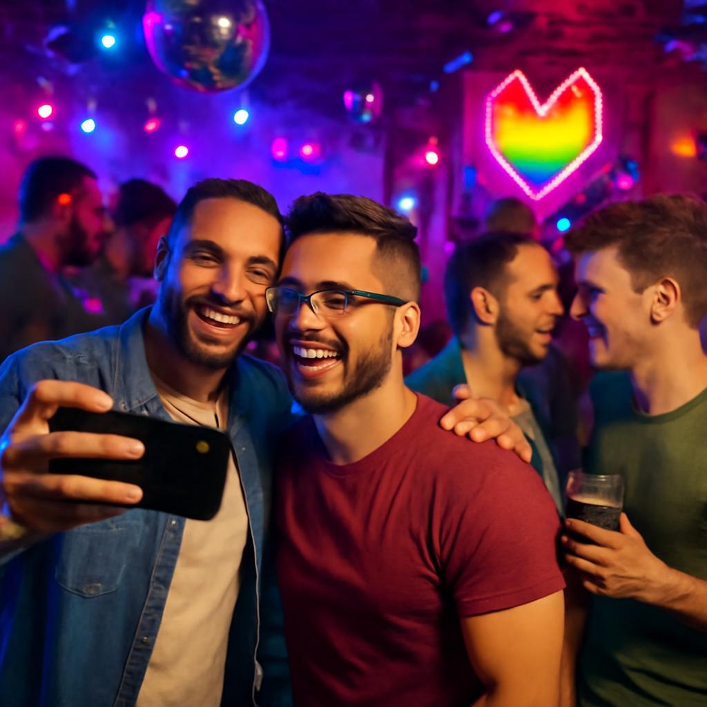 balada para socialização e amizades virtuais