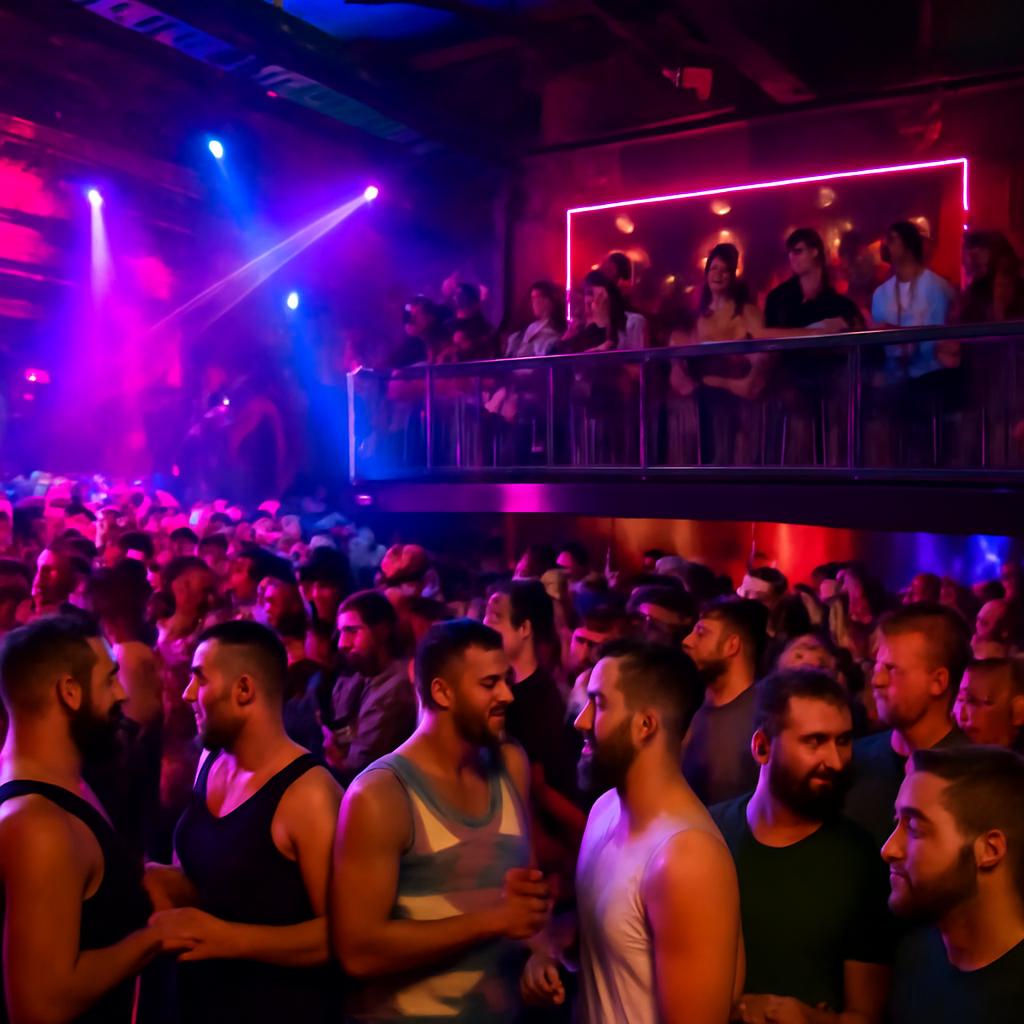 balada com setores VIP para eventos