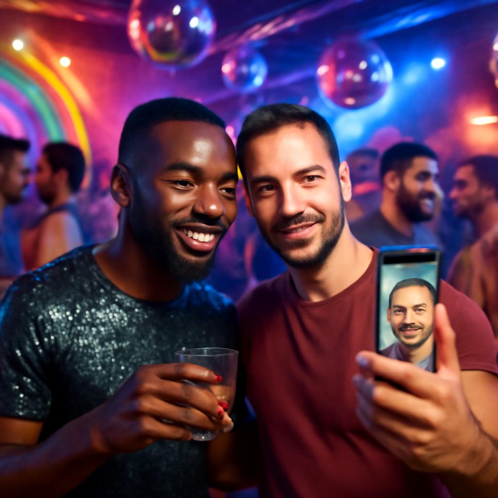balada com festas para socialização e relacionamento virtual seguro