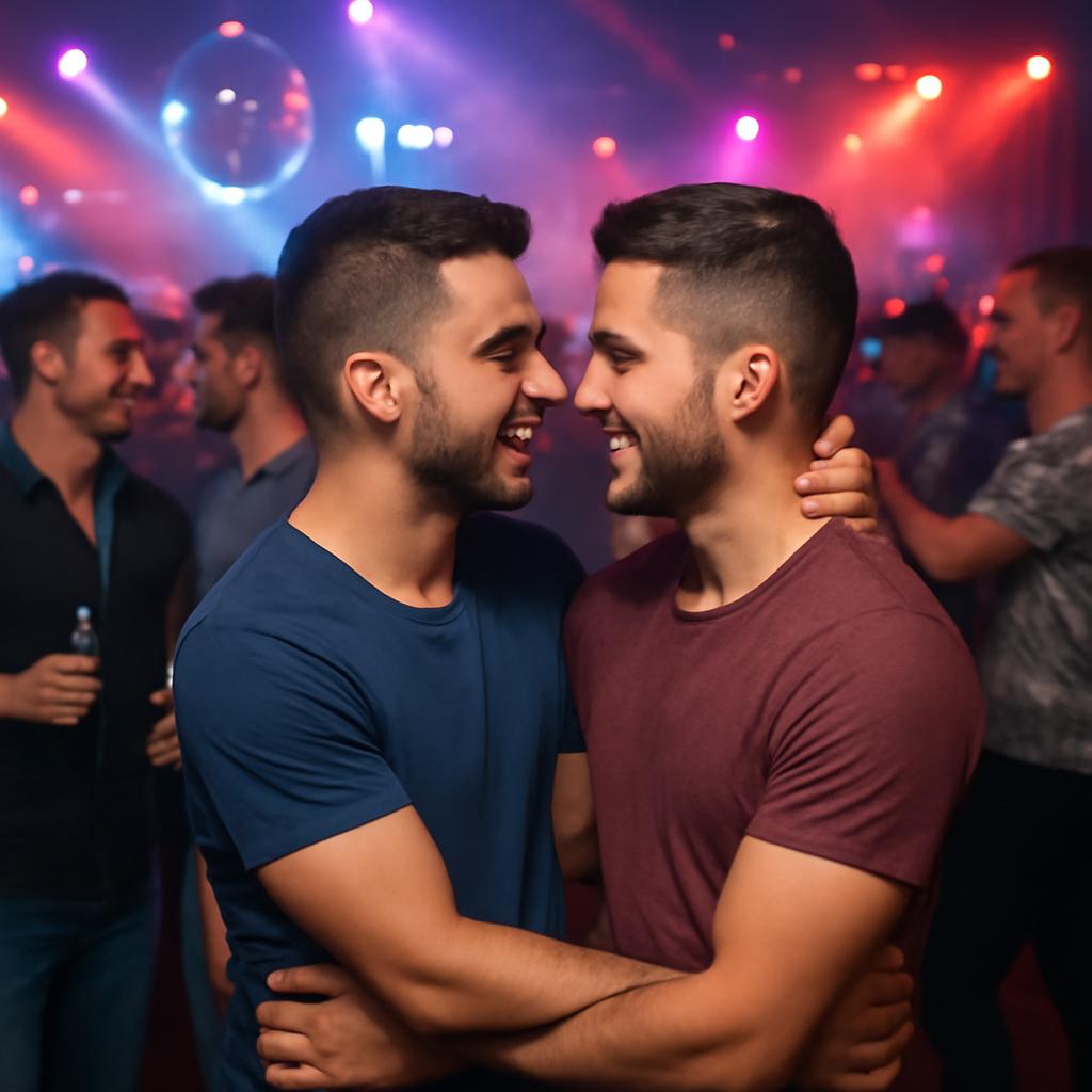 balada com festas para socialização e paquera e namoro sério
