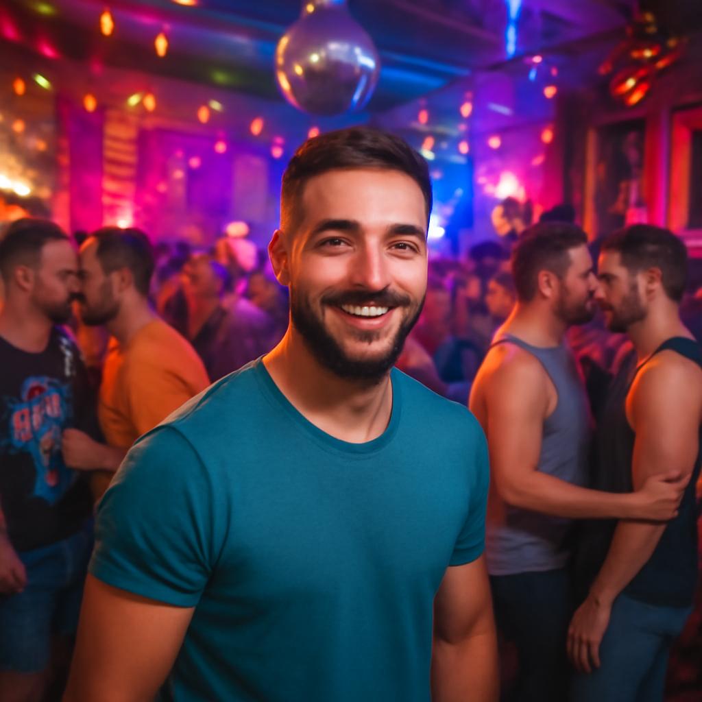 balada com ambiente descontraído