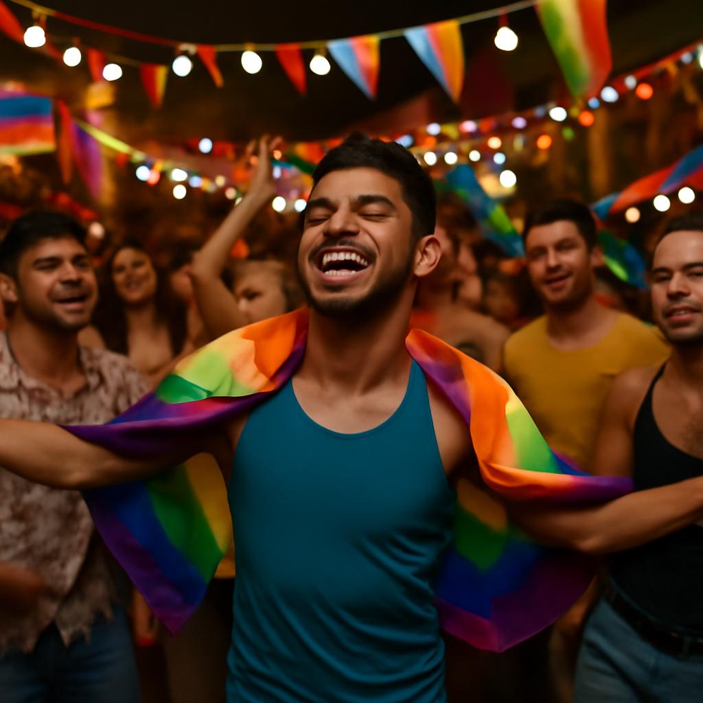 festas com ambiente jovem e festa aberta
