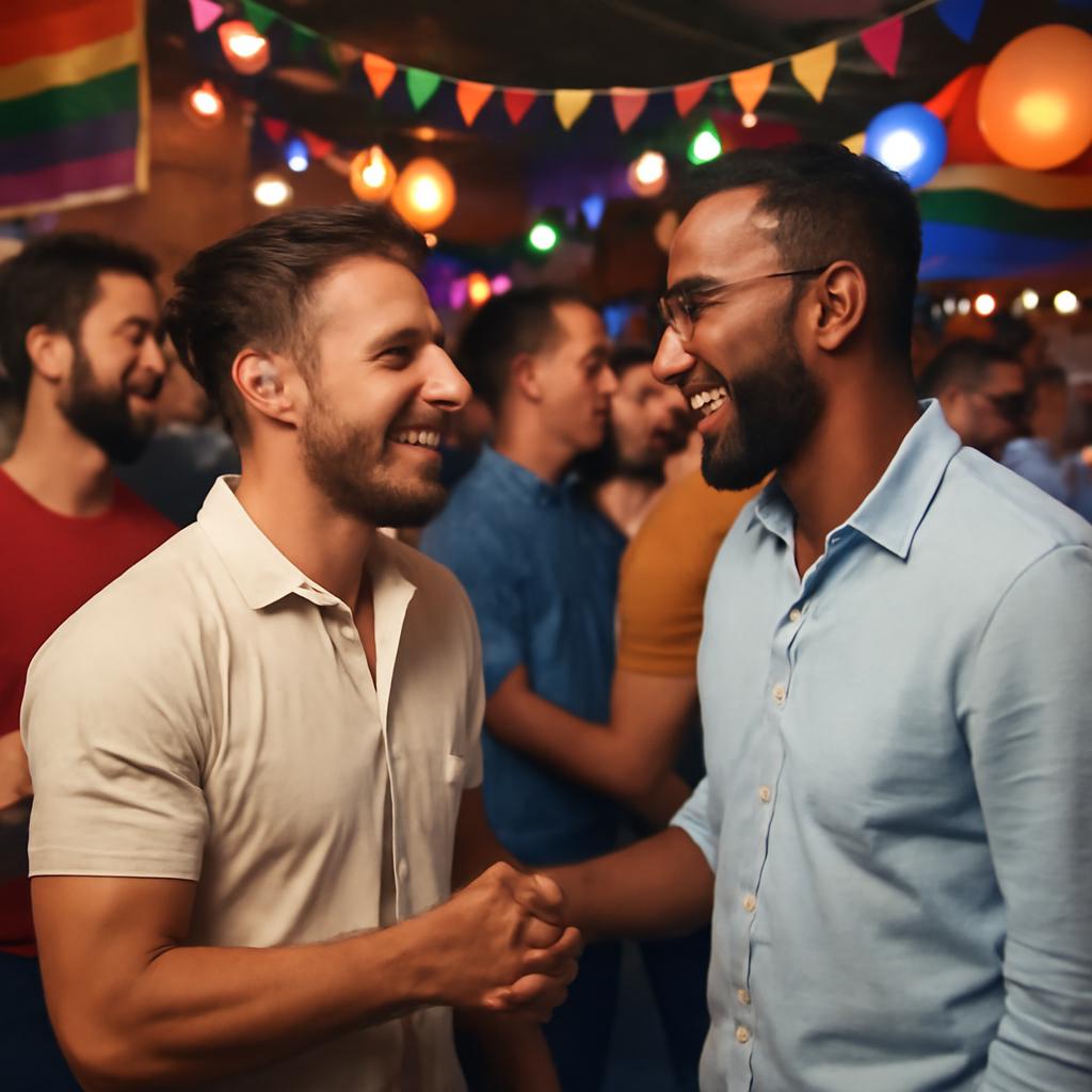 festa para socialização e namoro confiável