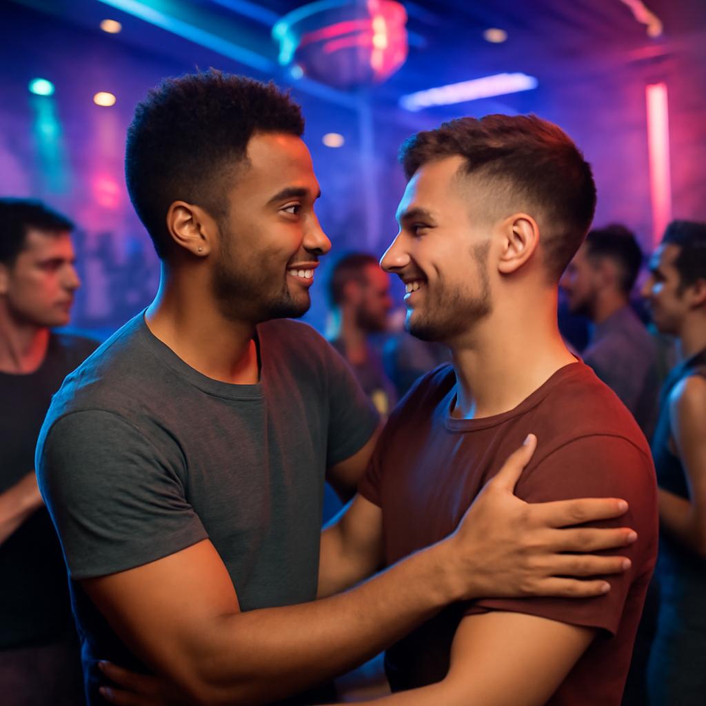balada com ambiente jovem e festa aberta para socialização