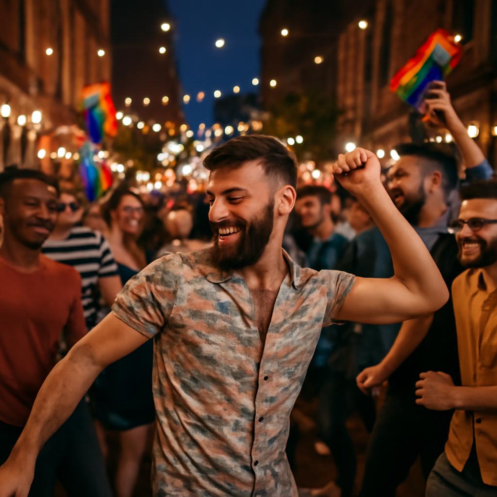 social dance party downtown